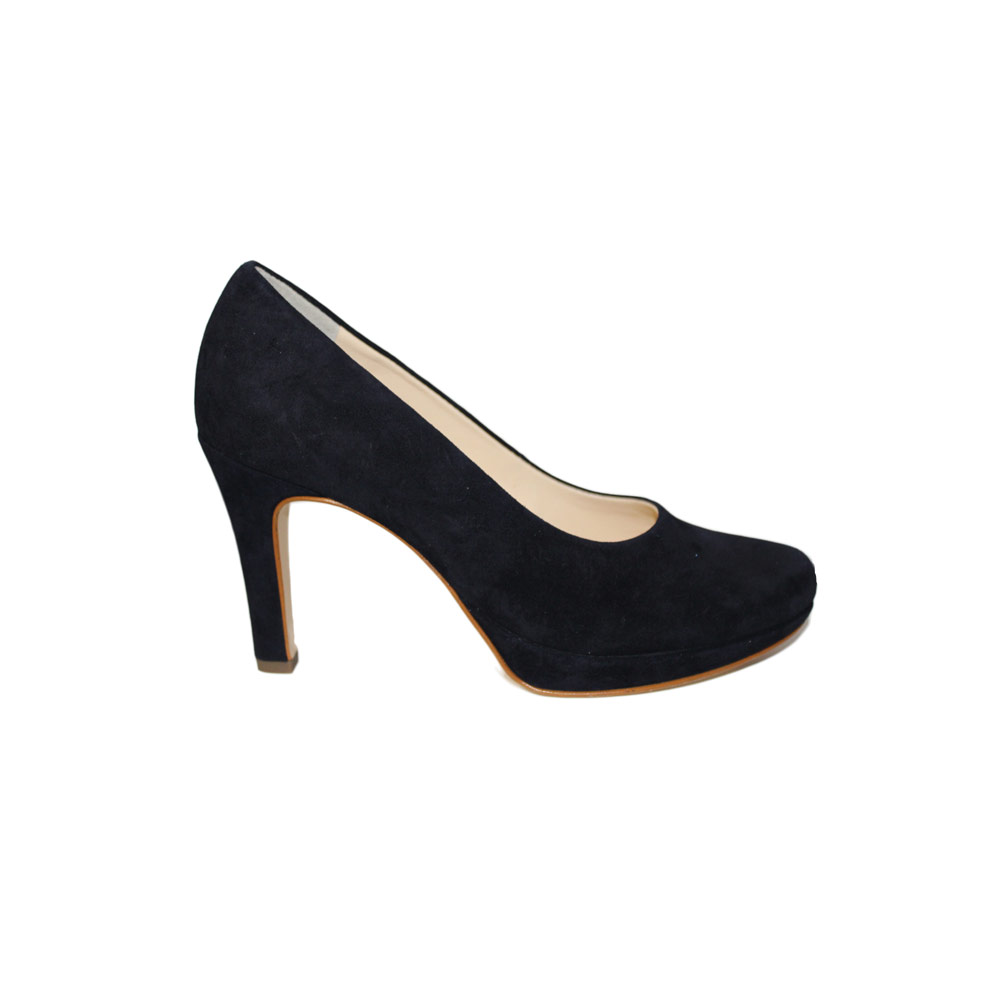 navy blue suede court shoes uk