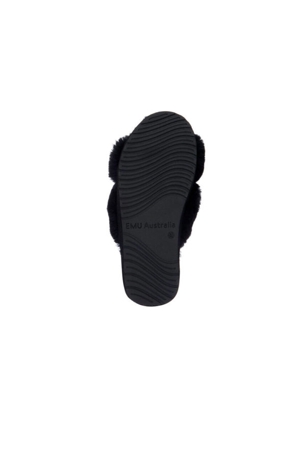 EMU Slippers Black W11573 b