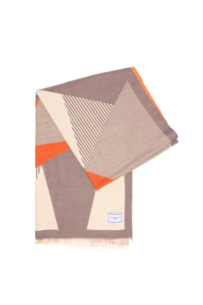 Elie Beaumont geometric brick scarf1