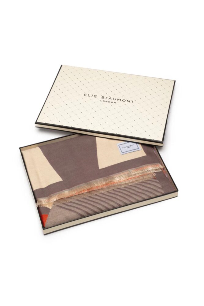 Elie Beaumont geometric brick scarf2