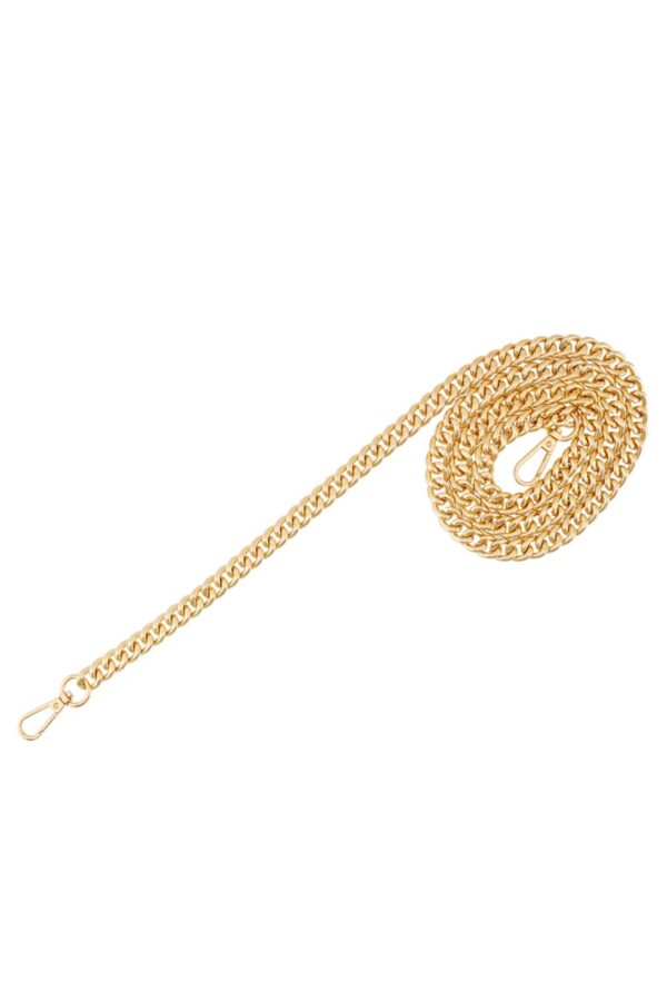 Elie Beaumont gold chain strap