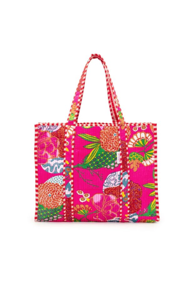 Elie Beaumont serendipidy Cotton tote Tropical Print1