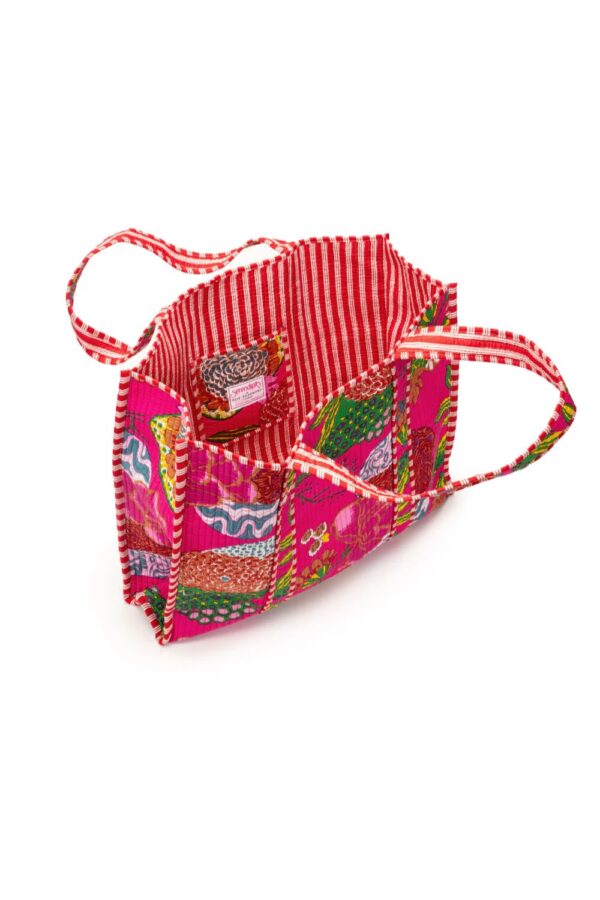 Elie Beaumont serendipidy Cotton tote Tropical Print2
