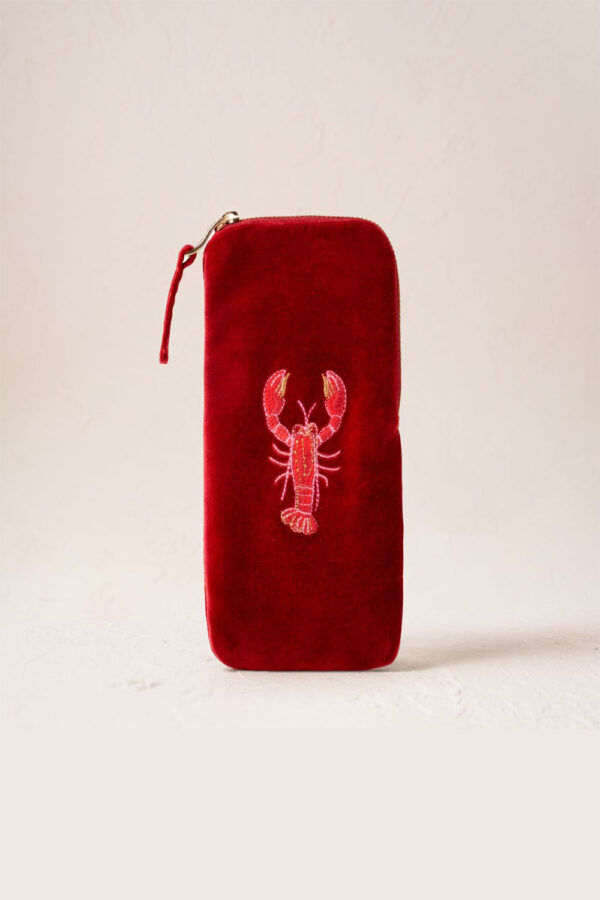 Elizabeth Scarlett lobster glasses case