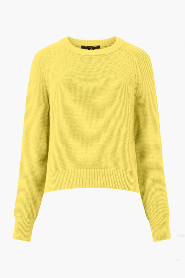 FC yellow lily cotton sweater