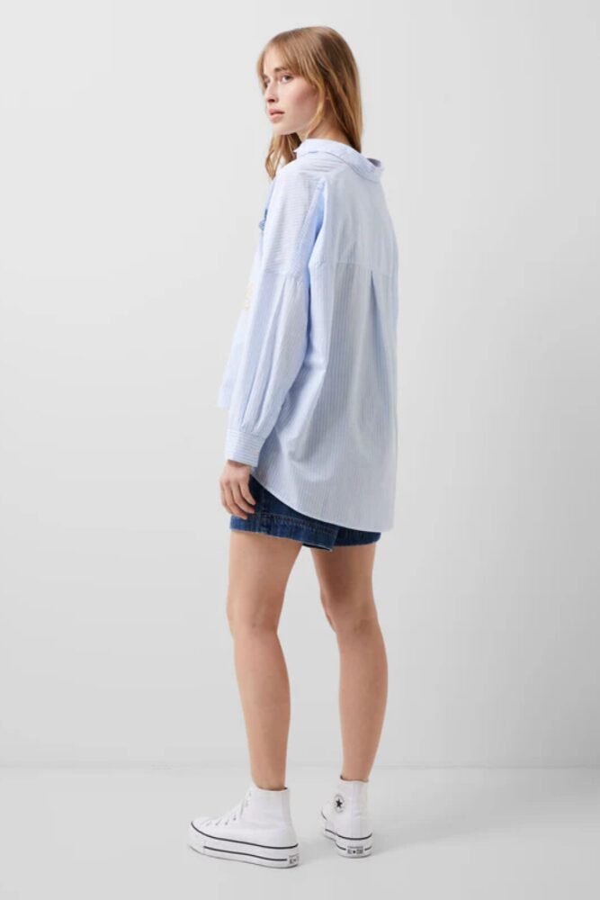French connection rhodes stripe shirt 72WNG 2