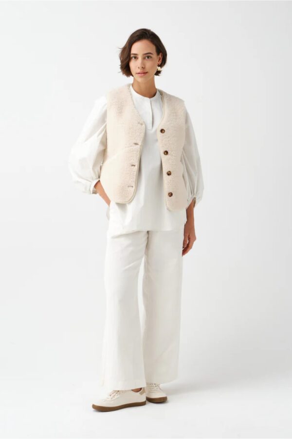 Helen moore Country Gilet ecru