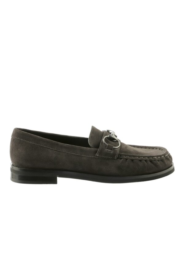Högl 0 10 1412 grey suede loafer1