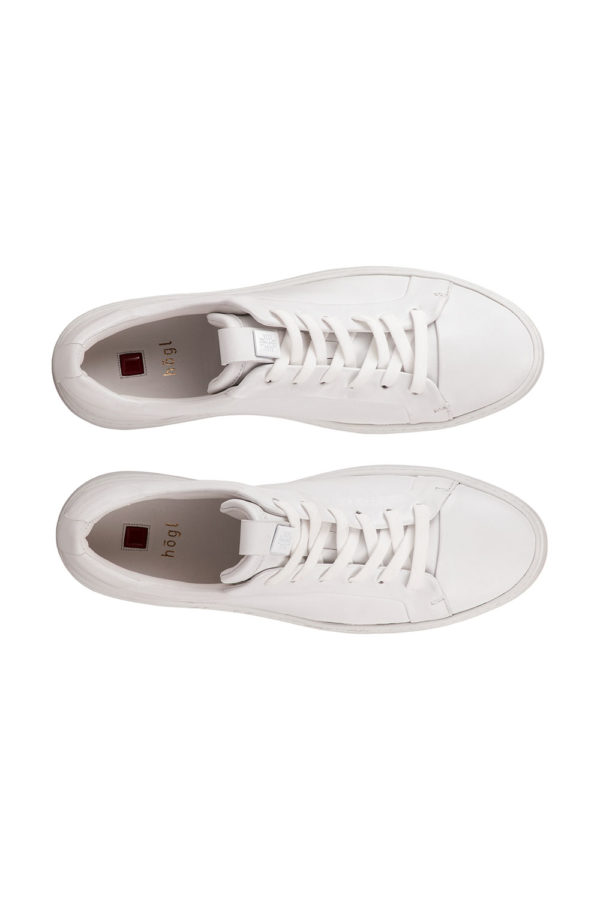 Hogl Retro White Leather trainers 4 10 0310