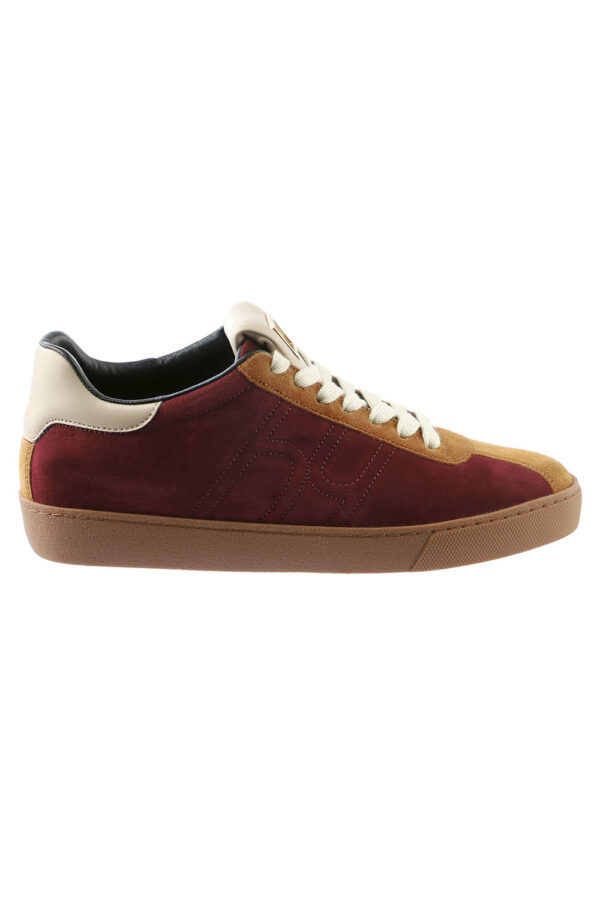 Hogl Retro trainers suede burgandy
