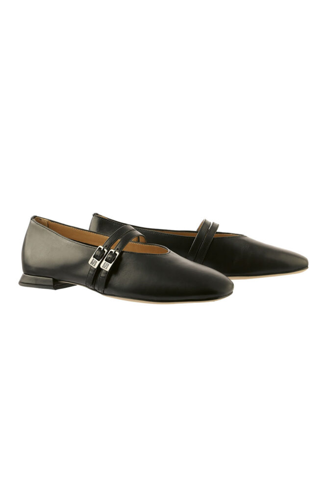 Hogl black leather bally shoe 1 100930 0100