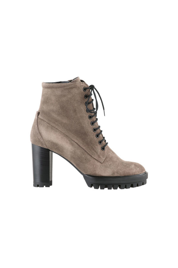 Hogl heeled taupe shoe boot