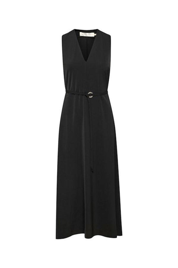 InWear Long Sleeveless Black dress Prdia 30107124