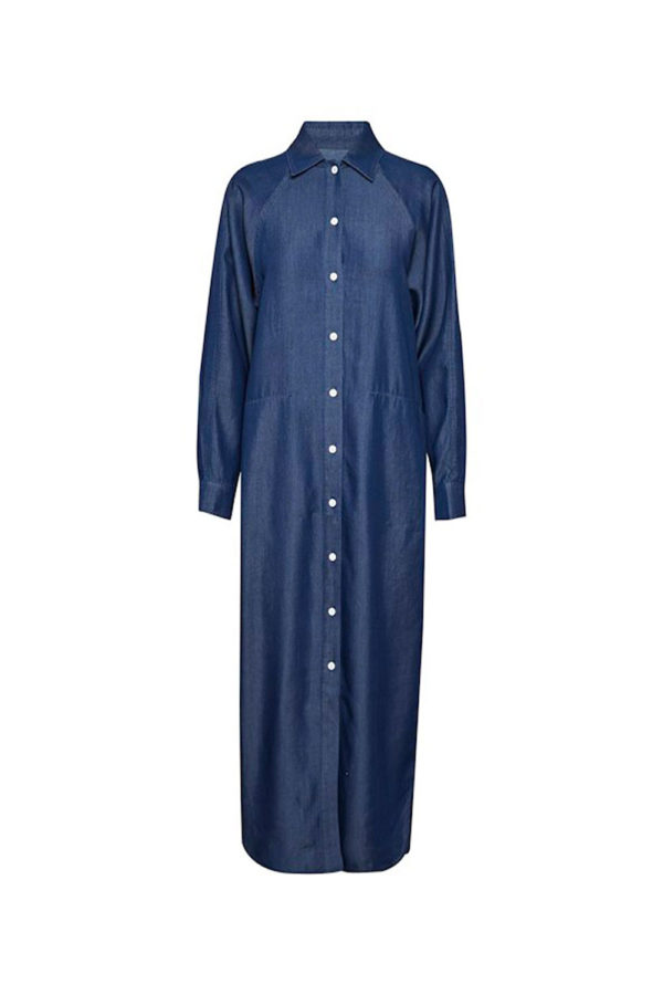InWear Maxi Denim Shirt Dress Gazin 30107042