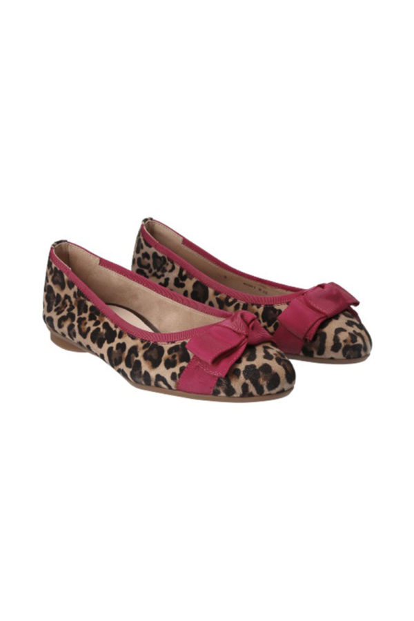 Leopard Ballet pumps