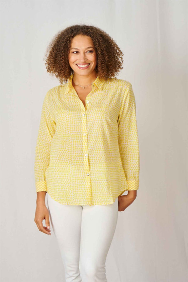 Luella Antiga Yellow cotton Shirt