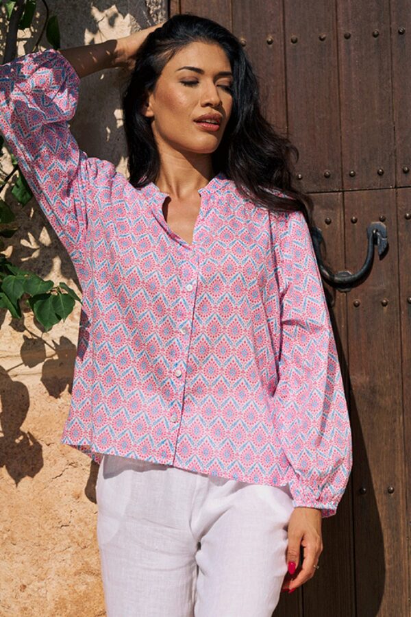 Luella Bergerac Blue Pink