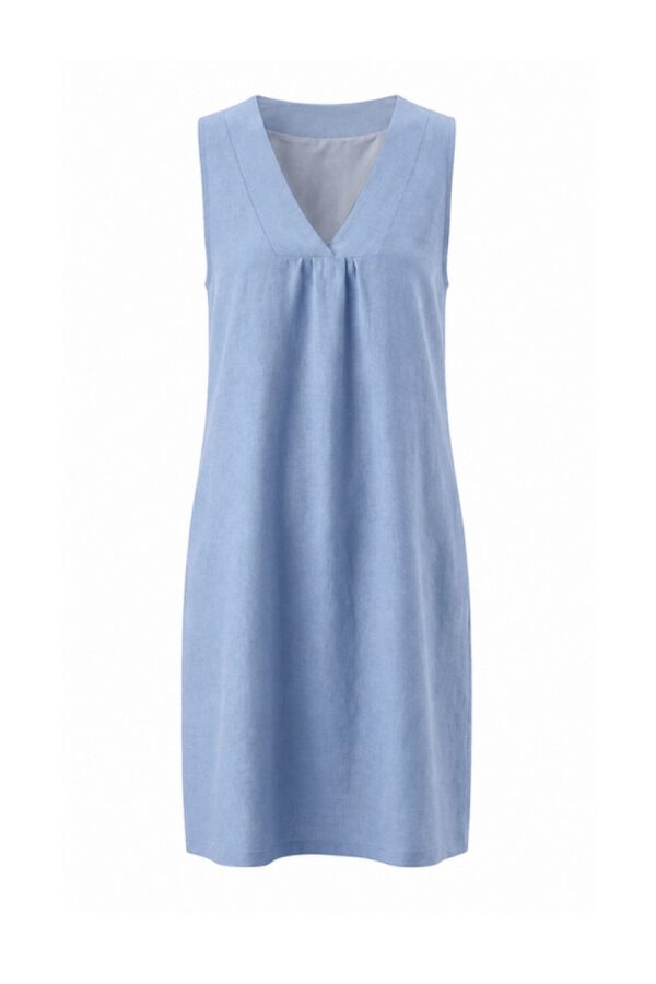 Luella Clemence linen Dress blue
