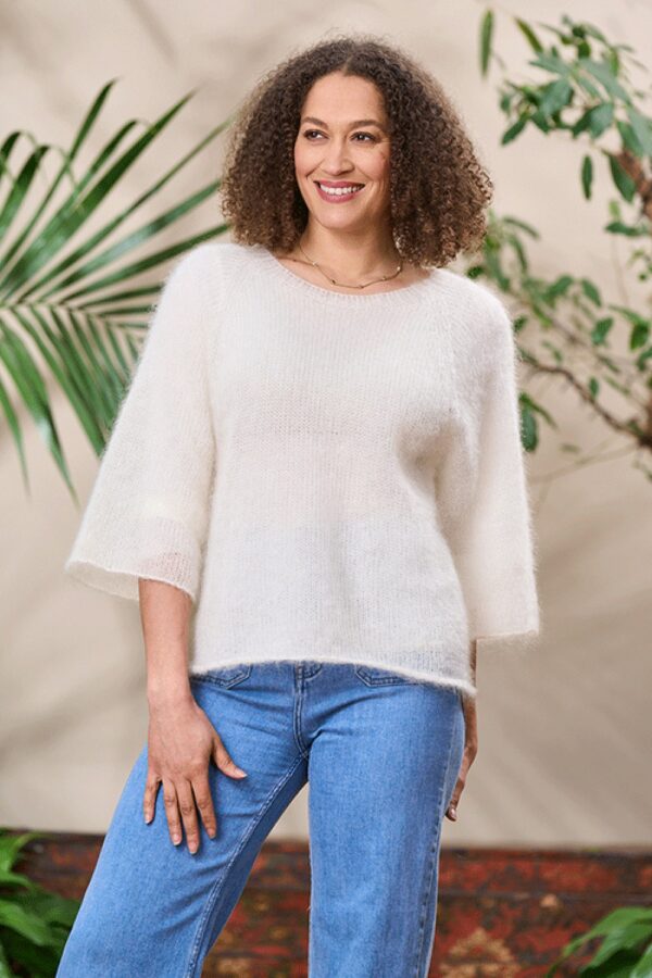 Luella Gassato Vanilla mohair jumper