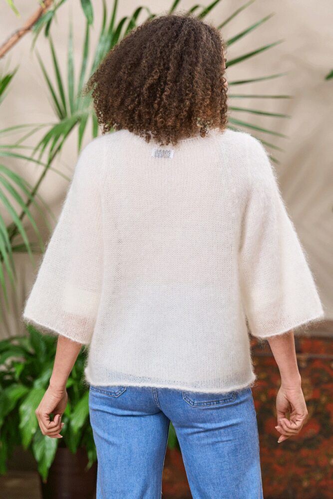 Luella Gassato Vanilla mohair jumper2