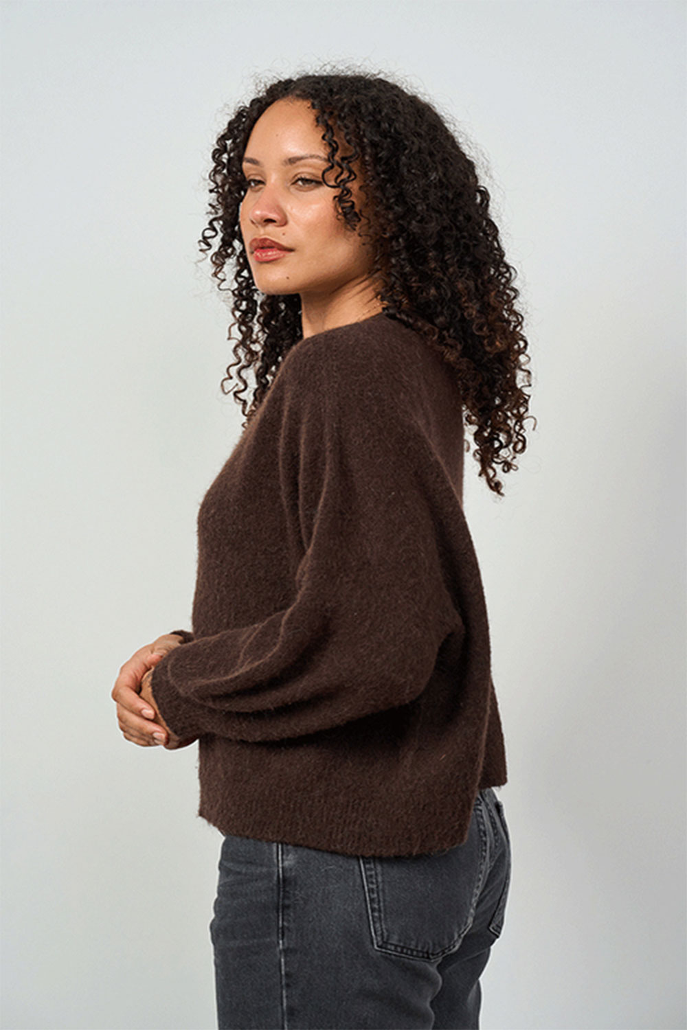 Luella Mohair Plockton sweater