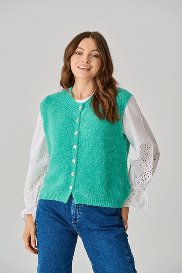 Luella Oaksey Alpaca Green tank