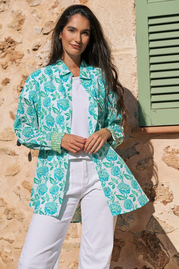 Luella Toulouse shirt Green Turq