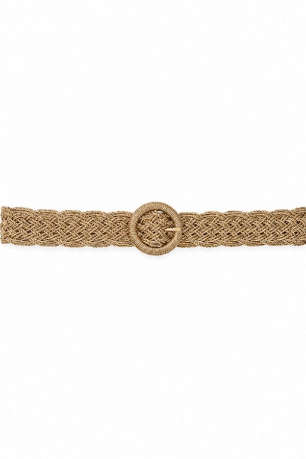 Luella gold Woven Belt