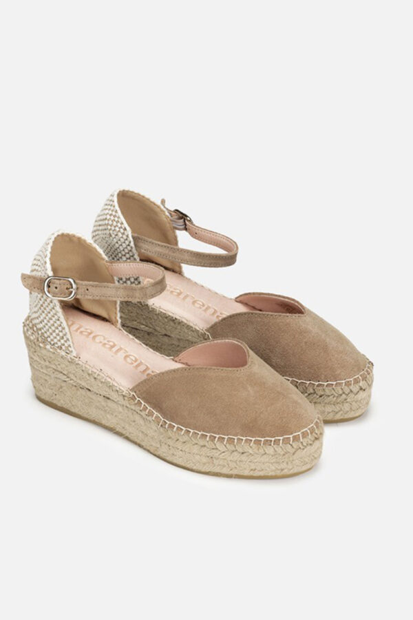 Macarena Java22 Espadrille in Taupe