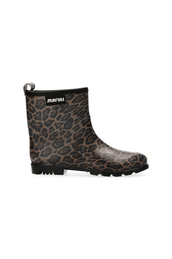 Maruti Skyler Leopard Wellington Boots