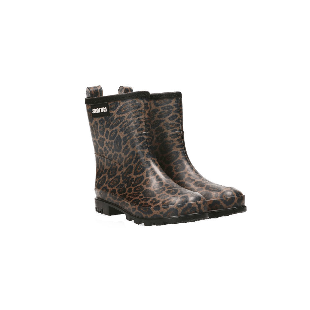 Maruti Skyler short leopard wellie