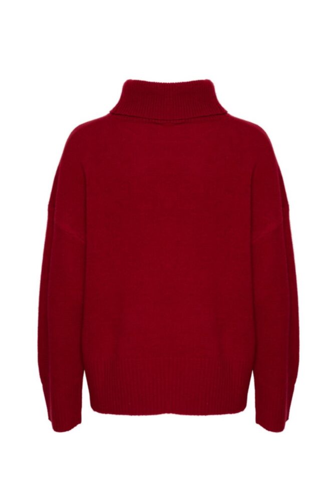 My essential wardrobe burgundy red huxi jumper2