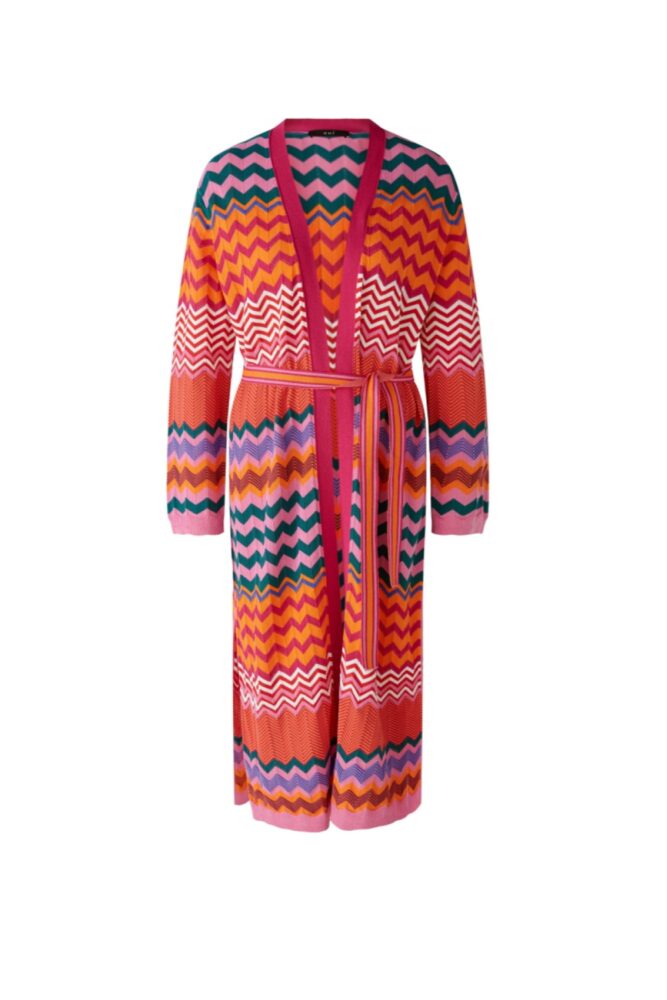 Oui 0087926 long cardigan2