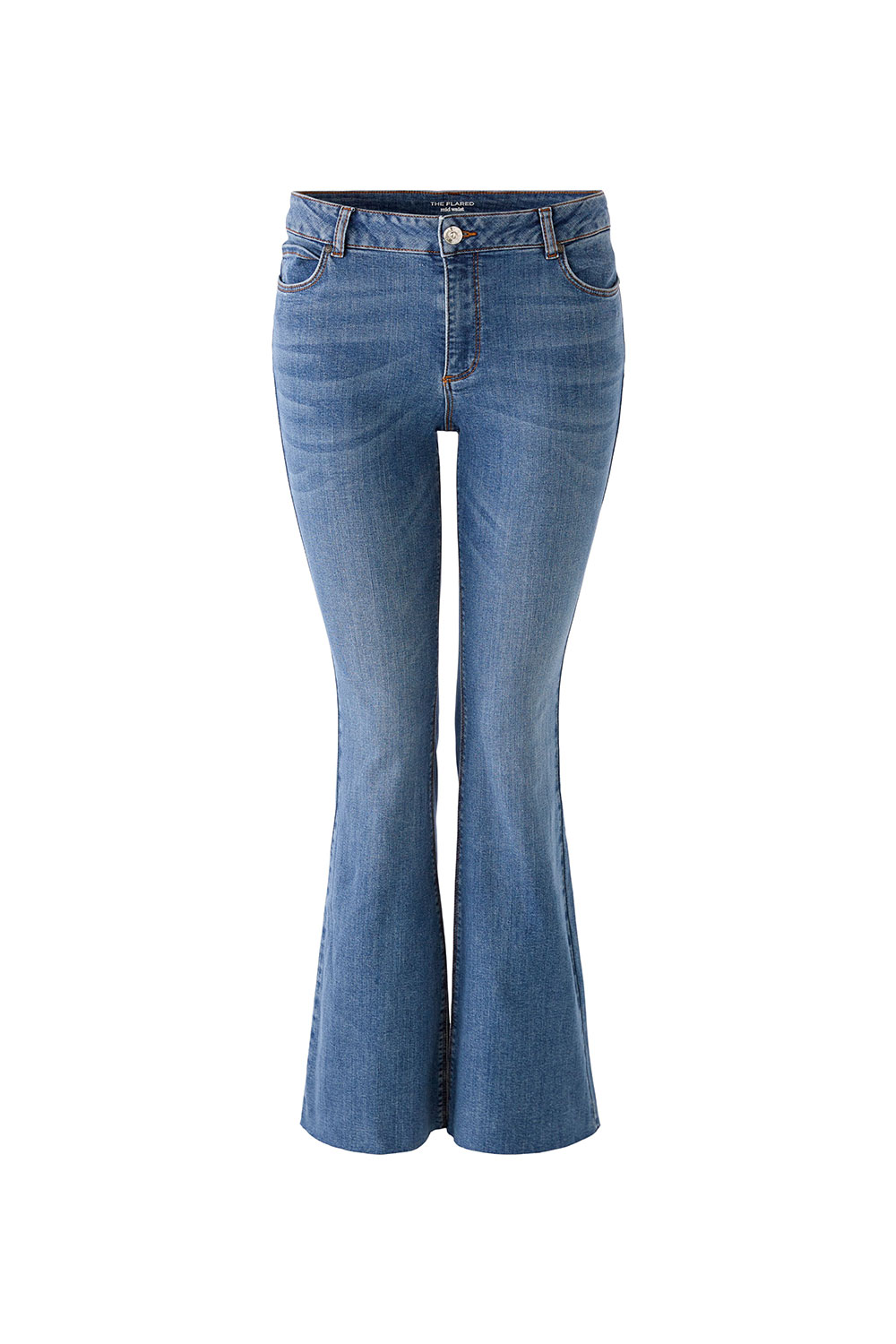 Oui High Waist Long Flared jeans 77426