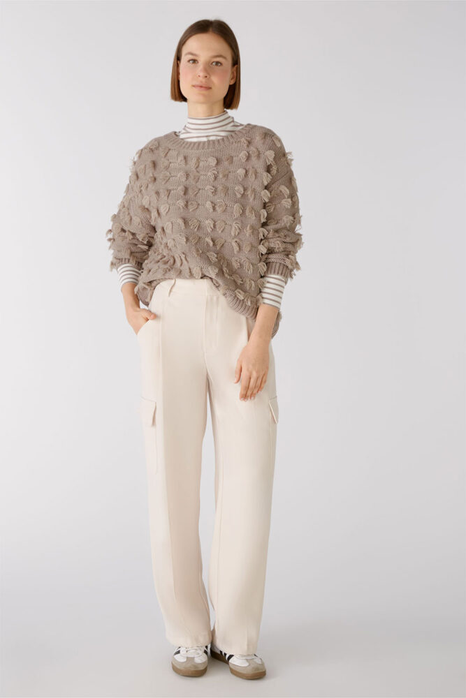 Oui textured sweater 79376