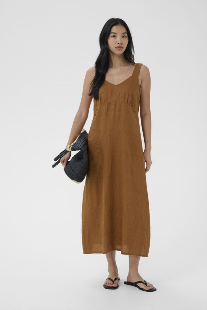 Part Two botille linen dress