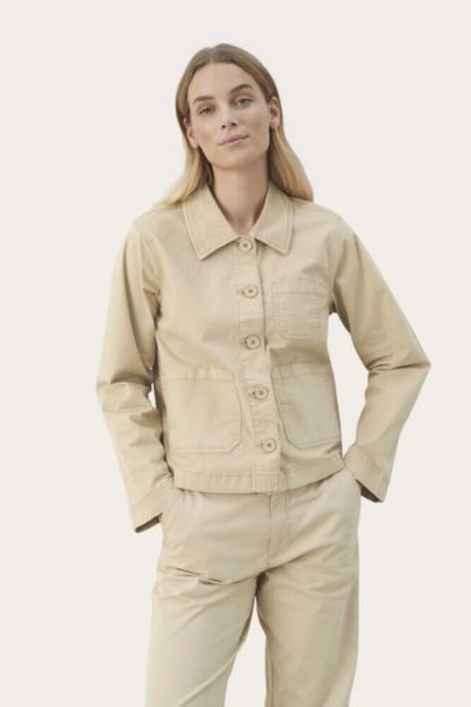Part two freda jacket french oak