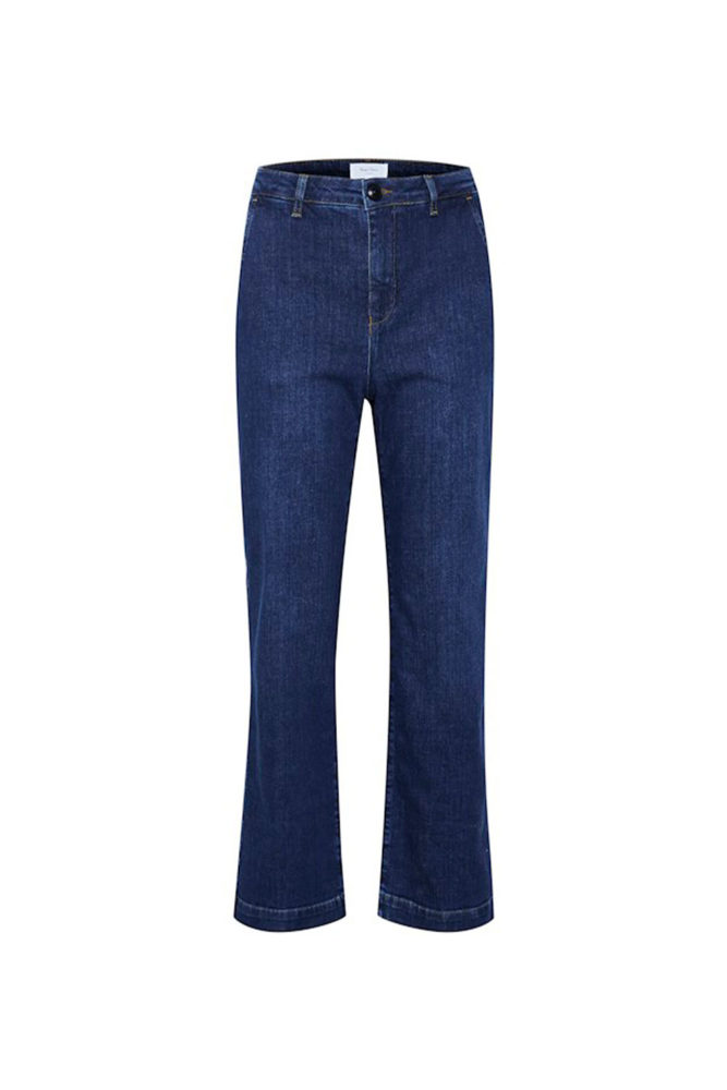 PartTwo Dark Denim High Waist Straight leg Elingborg jeans 30305420
