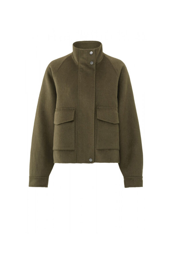 Short Army Green jacket 02001015 309