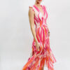 Stephanie Goa Pink Wave Maxi dress