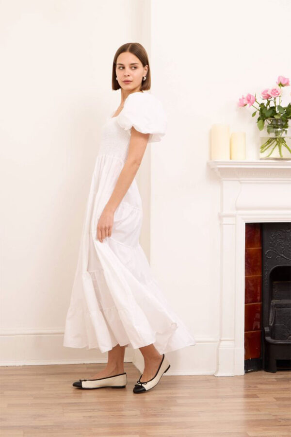 Willow white maxi dress