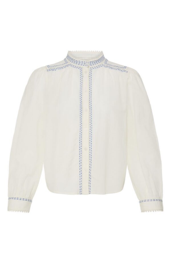 b.young byharuka embroidered shirt