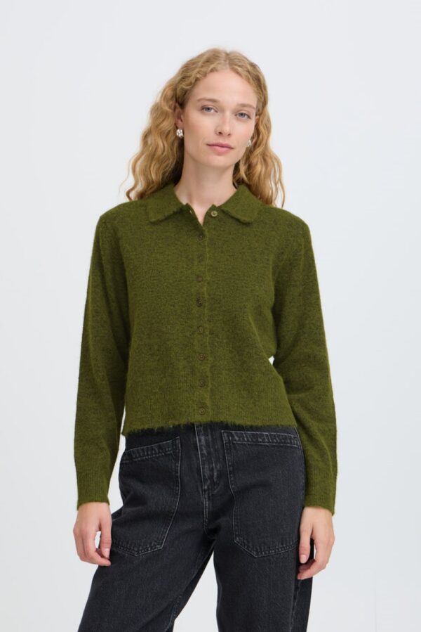 b.young byminua green cardigan