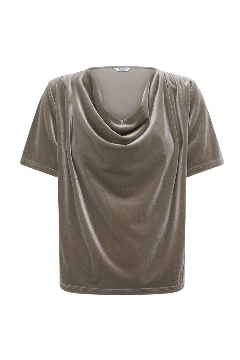 b.young byperlina draping velvet top1