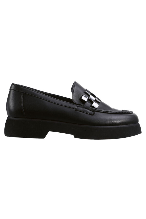 black loafer