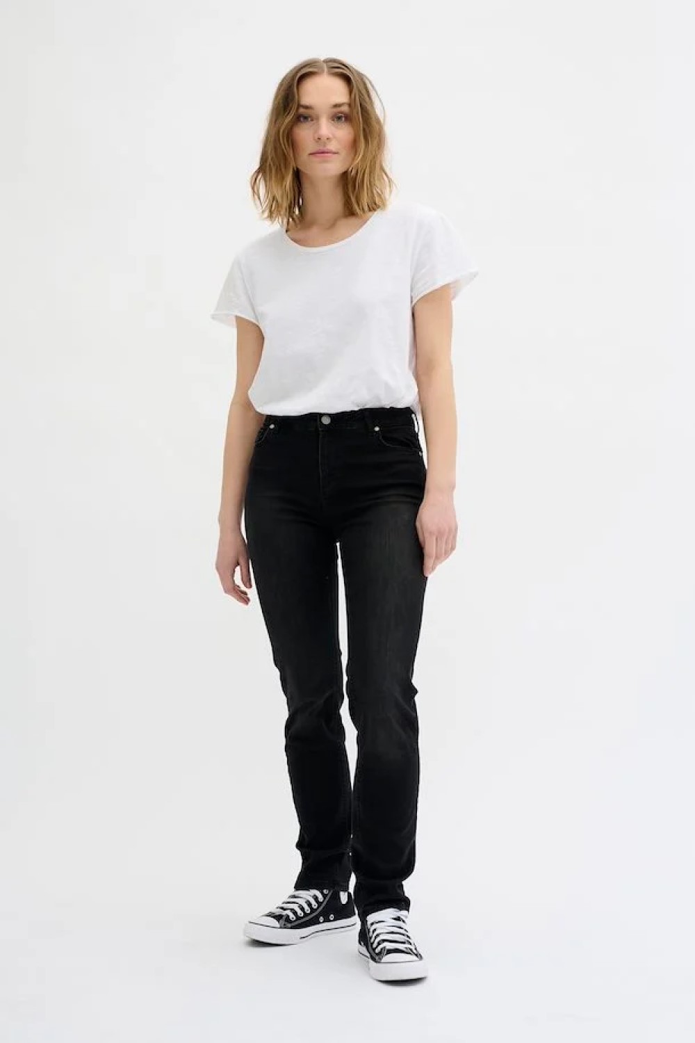 My Essential Wardrobe : The Celina Straight Jeans - jojo Boutique