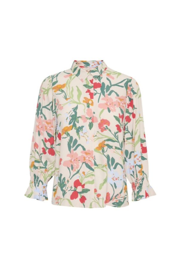 blooming dahlia painted flower nevinpw shirt with long sleevemain2 1