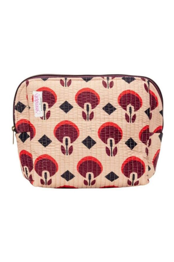 elie beaumont serendipity velvet vanity bag coffee
