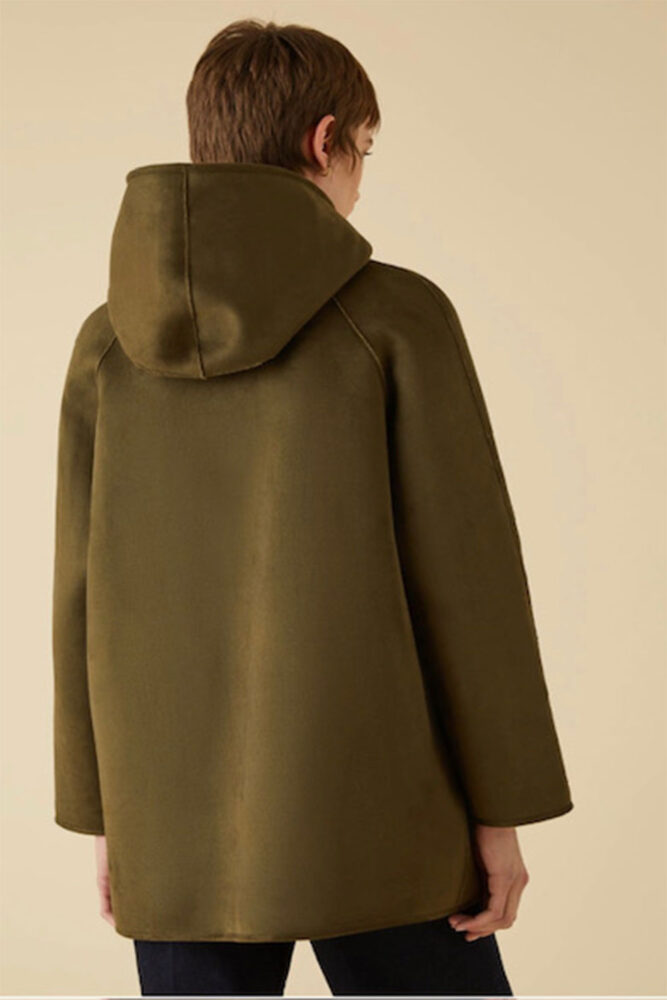 emme kharki pea coat