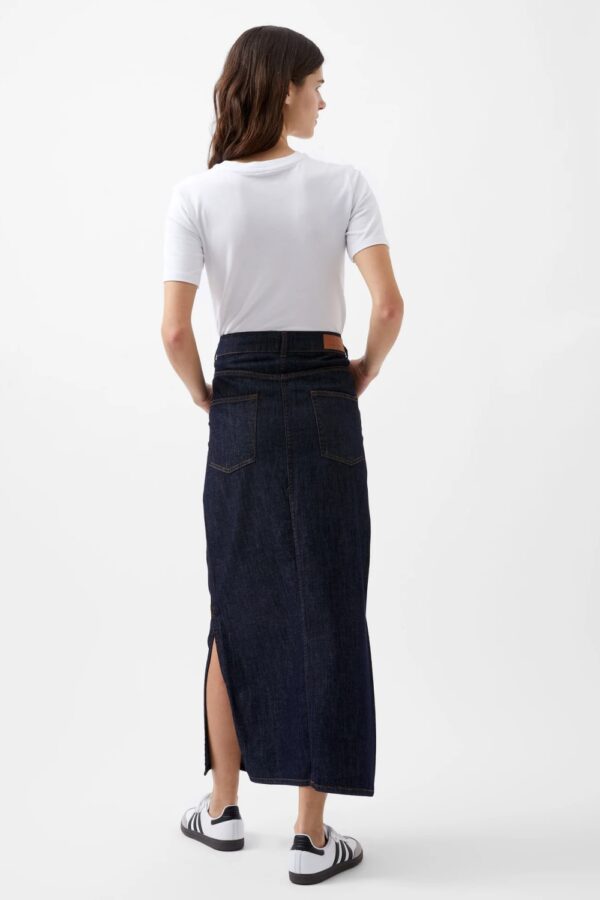 french connection finley denim maxi skirt2